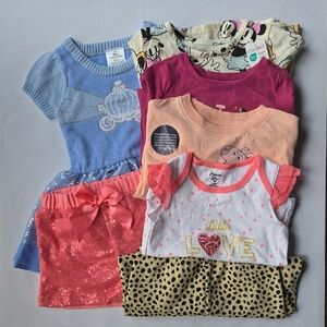 Disney Princess, Garanimals 7pc Bundle - NWT